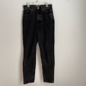 Zara High Waisted Mom Jeans